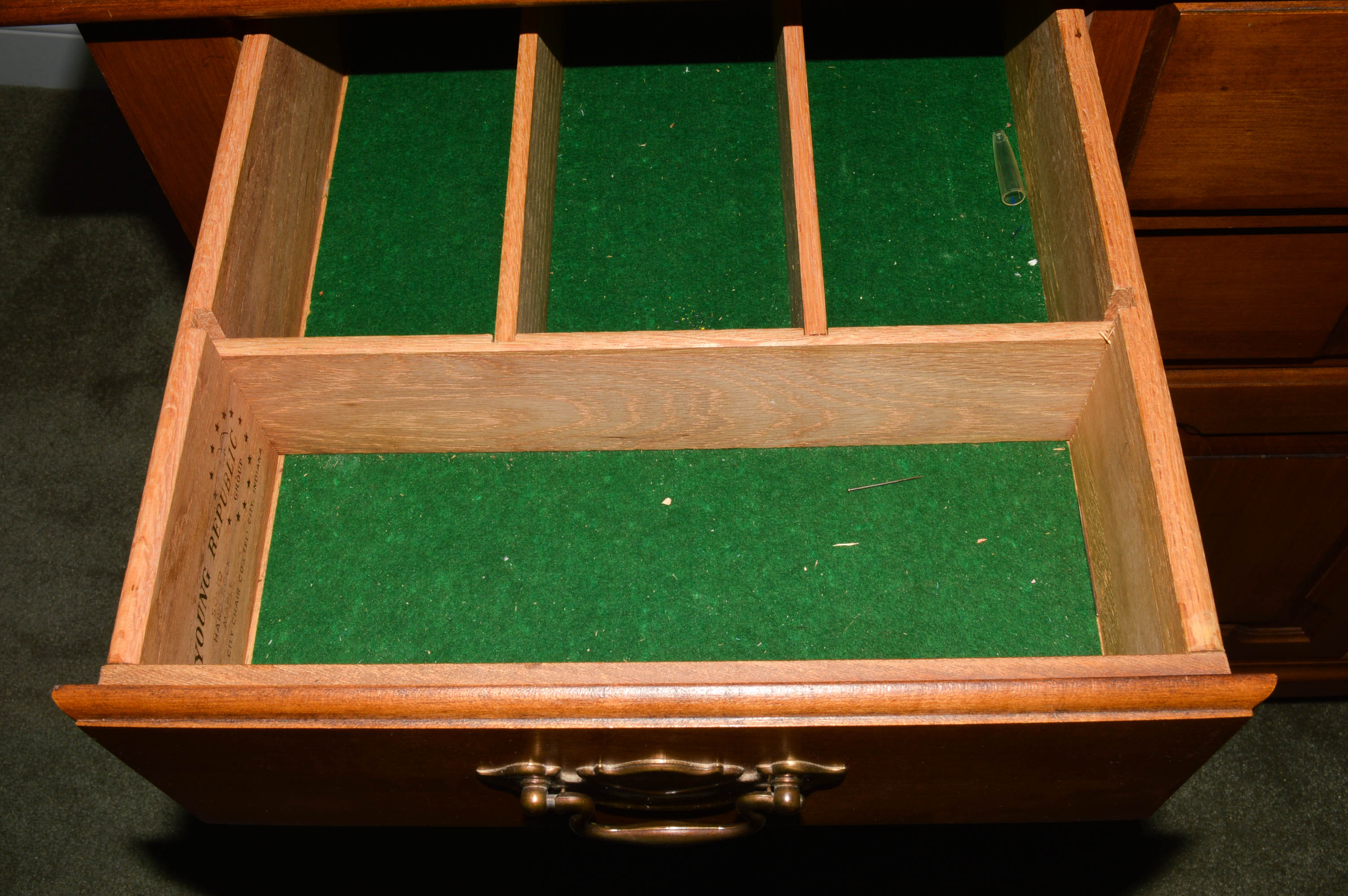 Tell City "Young Republic" Maple Hutch