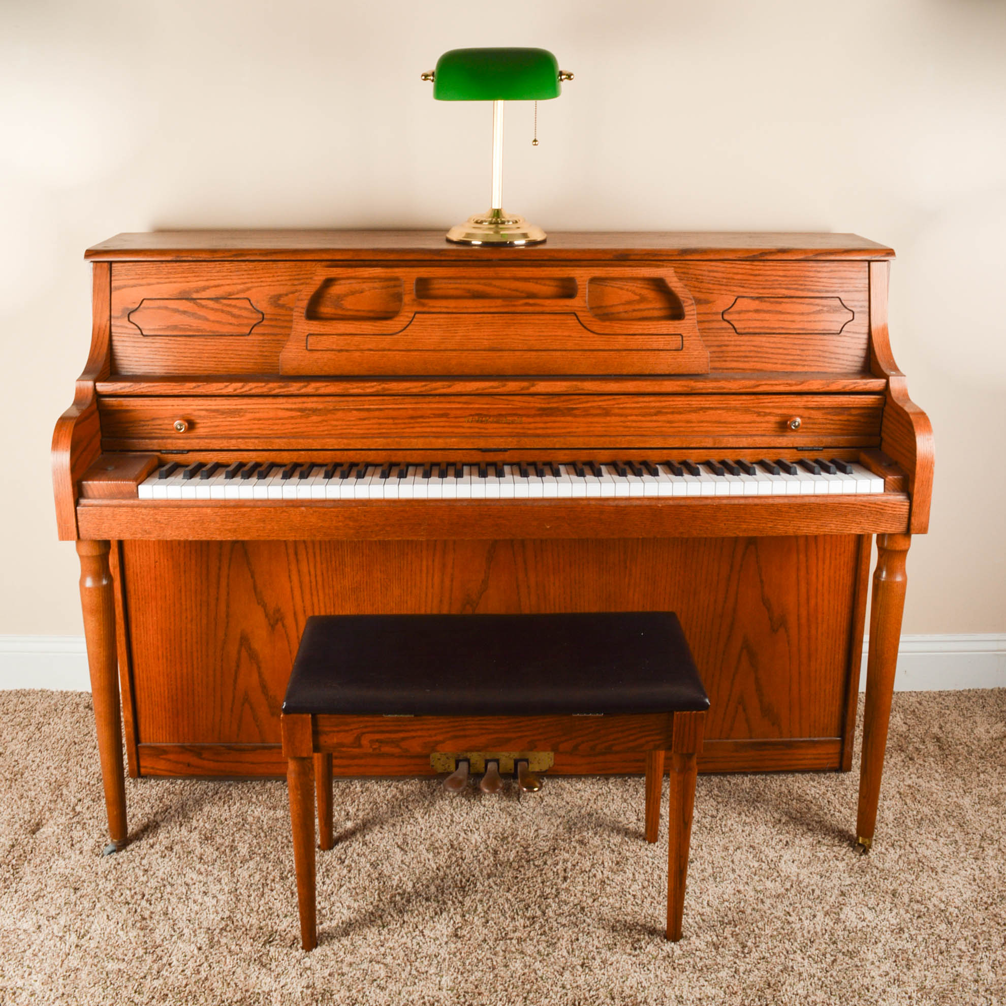 Kimball Console Piano and Bench