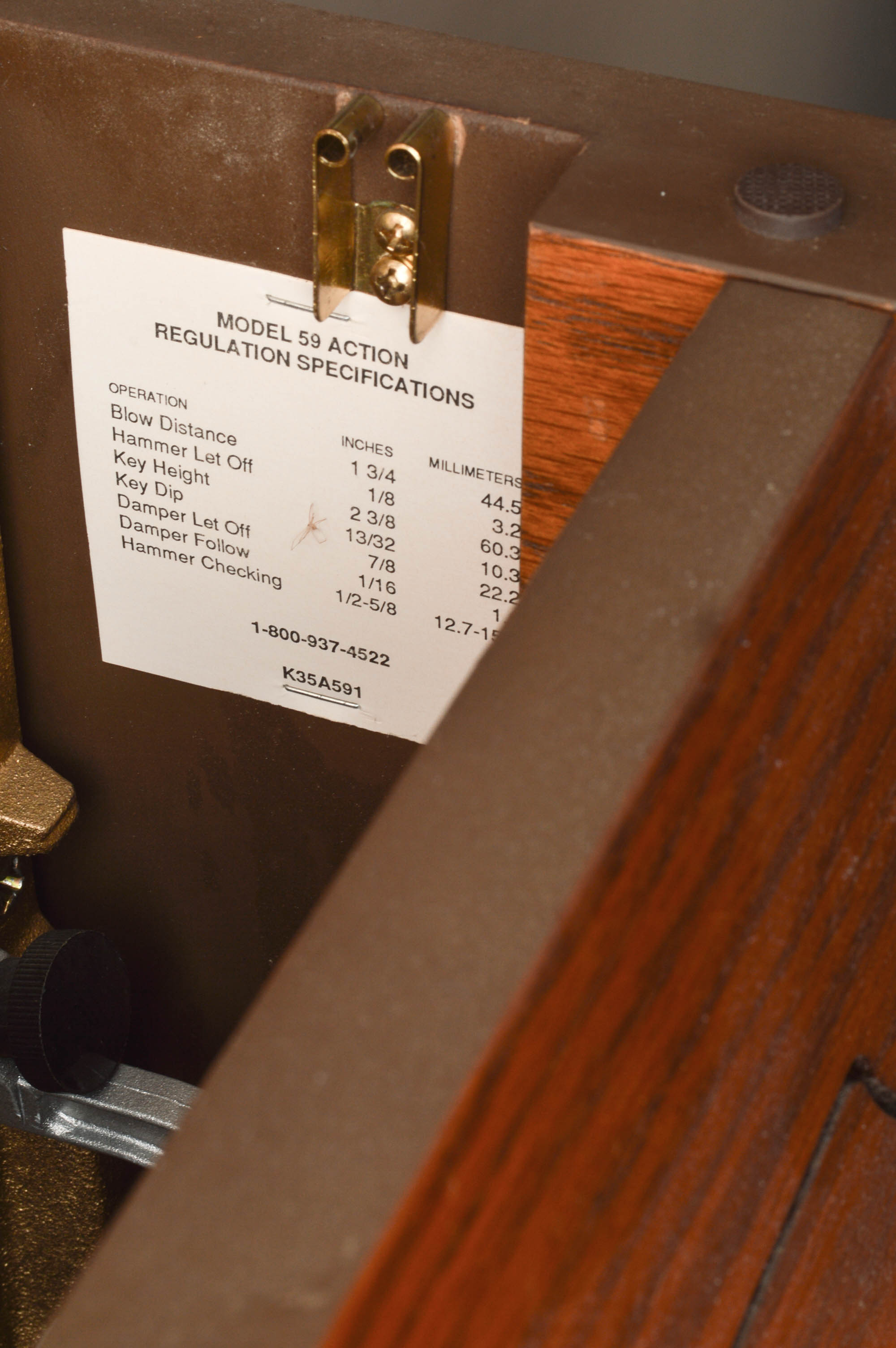 Kimball Console Piano and Bench