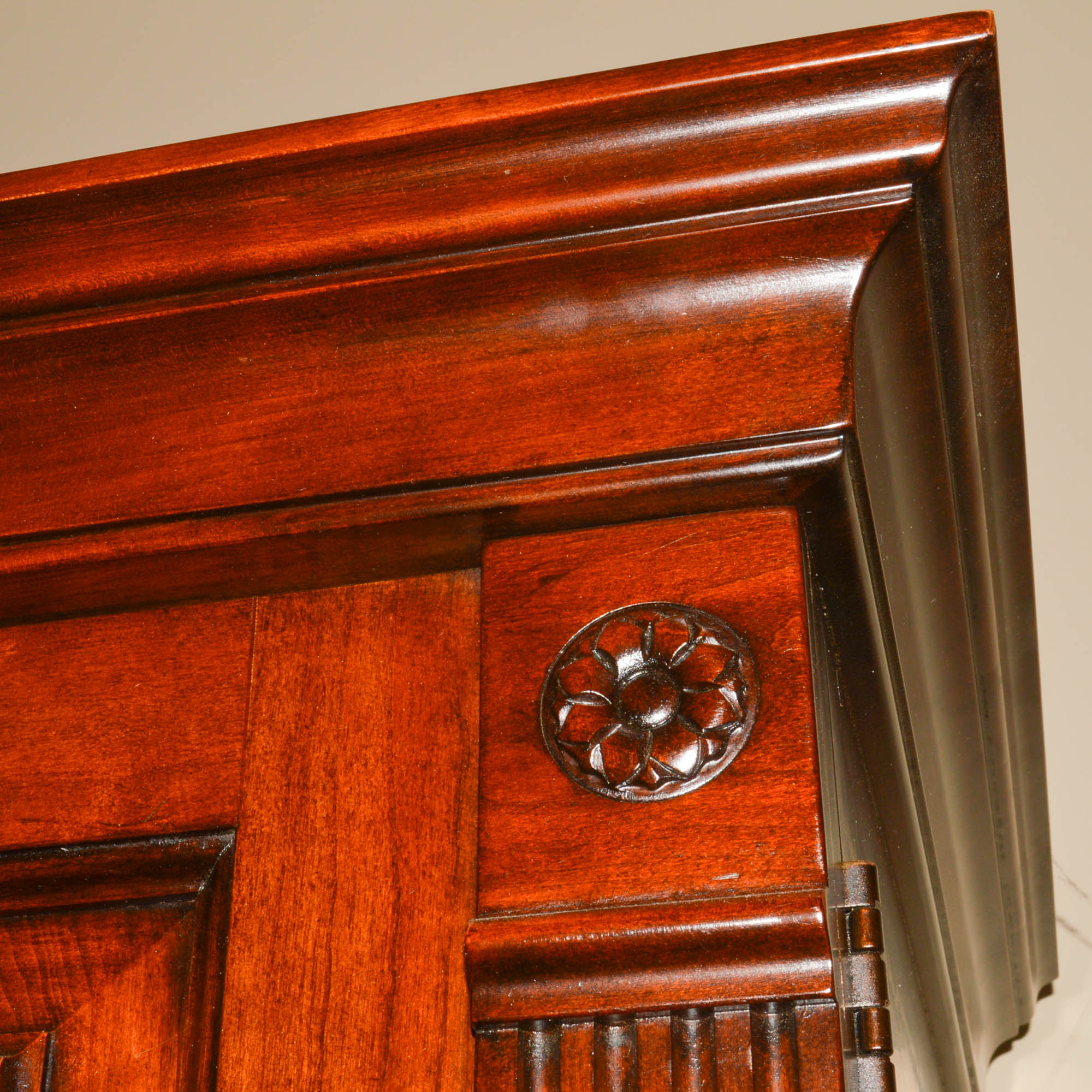 Stratton Trutype Americana Handcrafted Cherry Wood Highboy