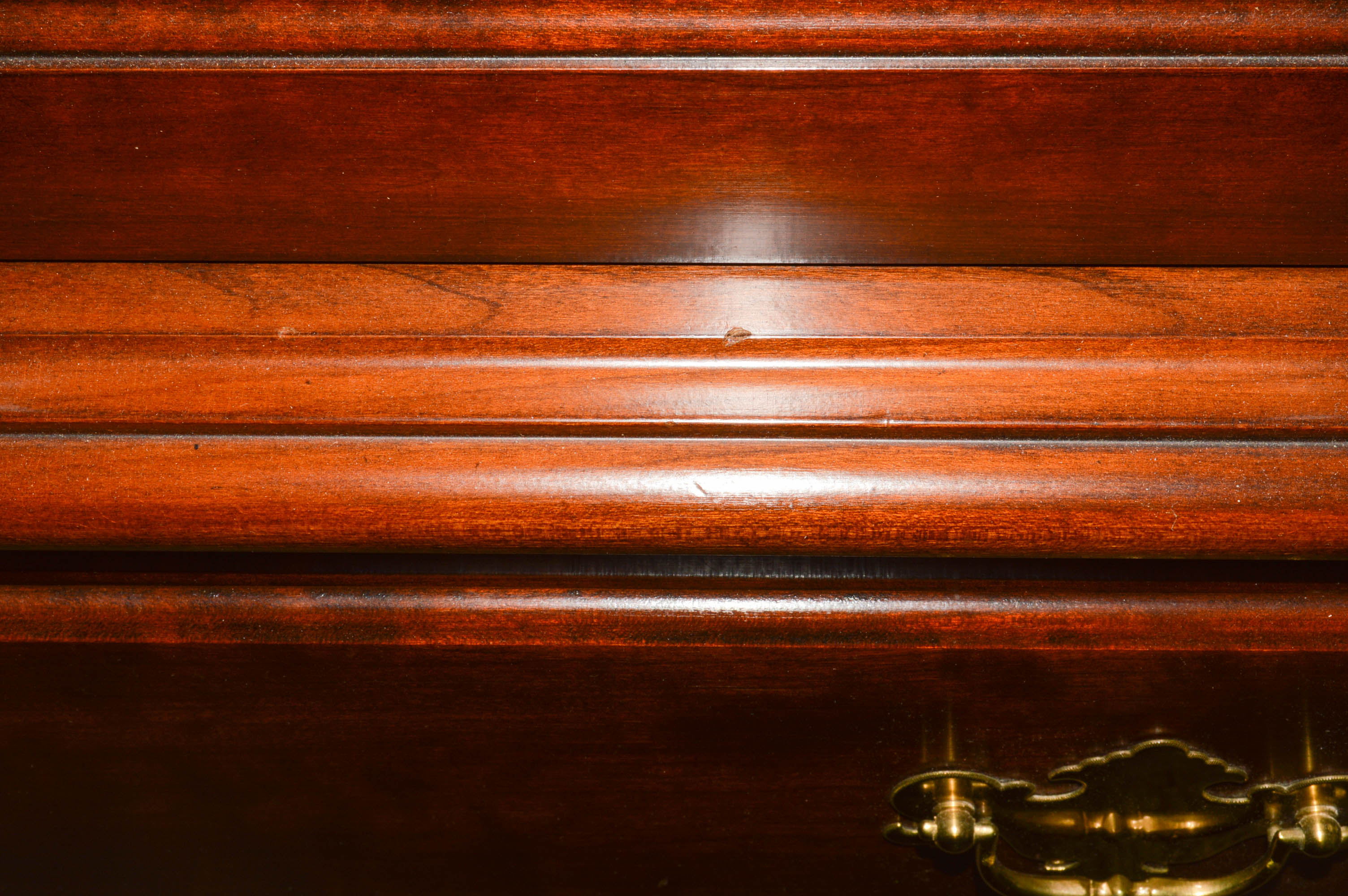 Stratton Trutype Americana Handcrafted Cherry Wood Highboy