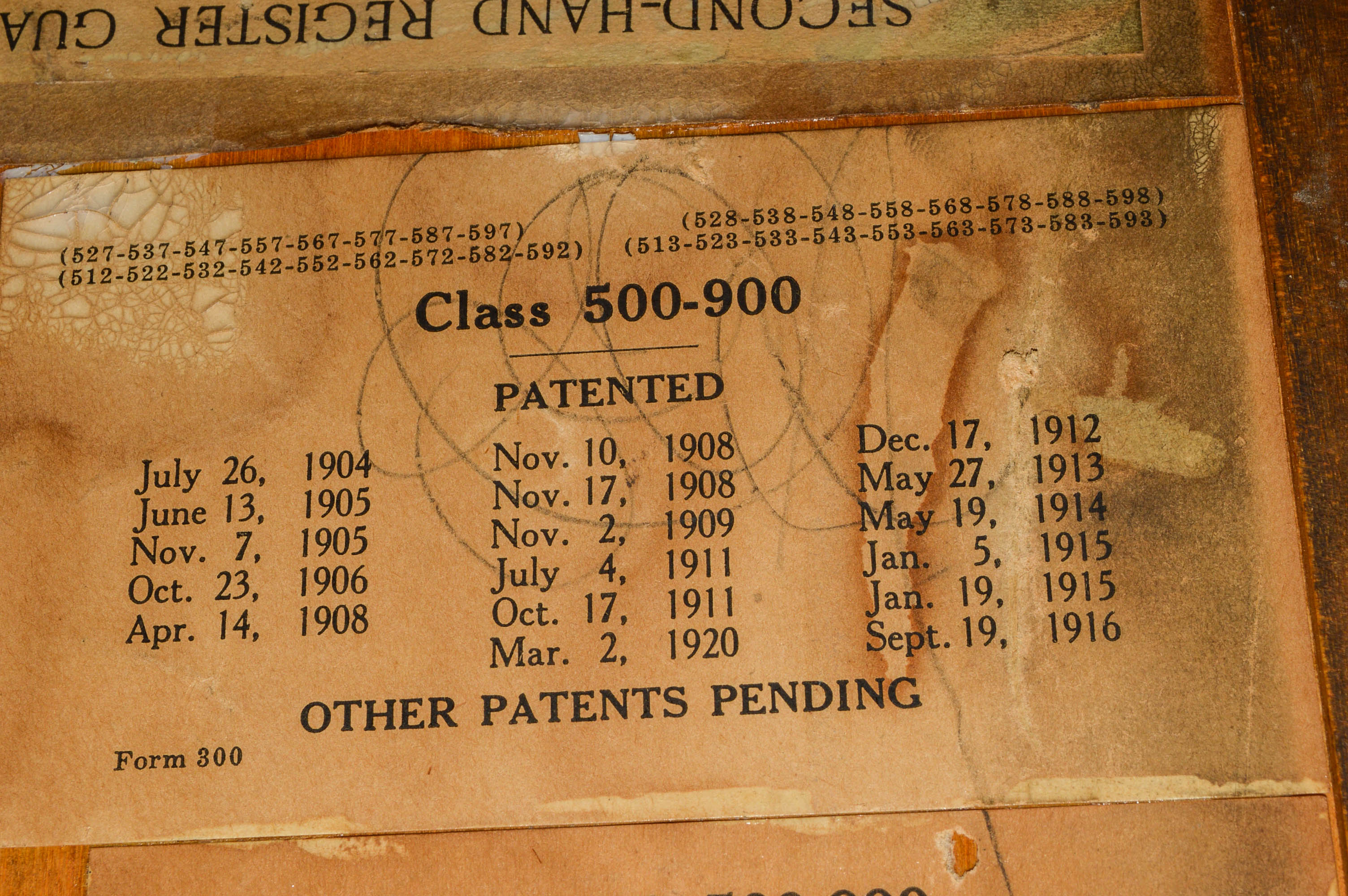 1912 National Cash Register