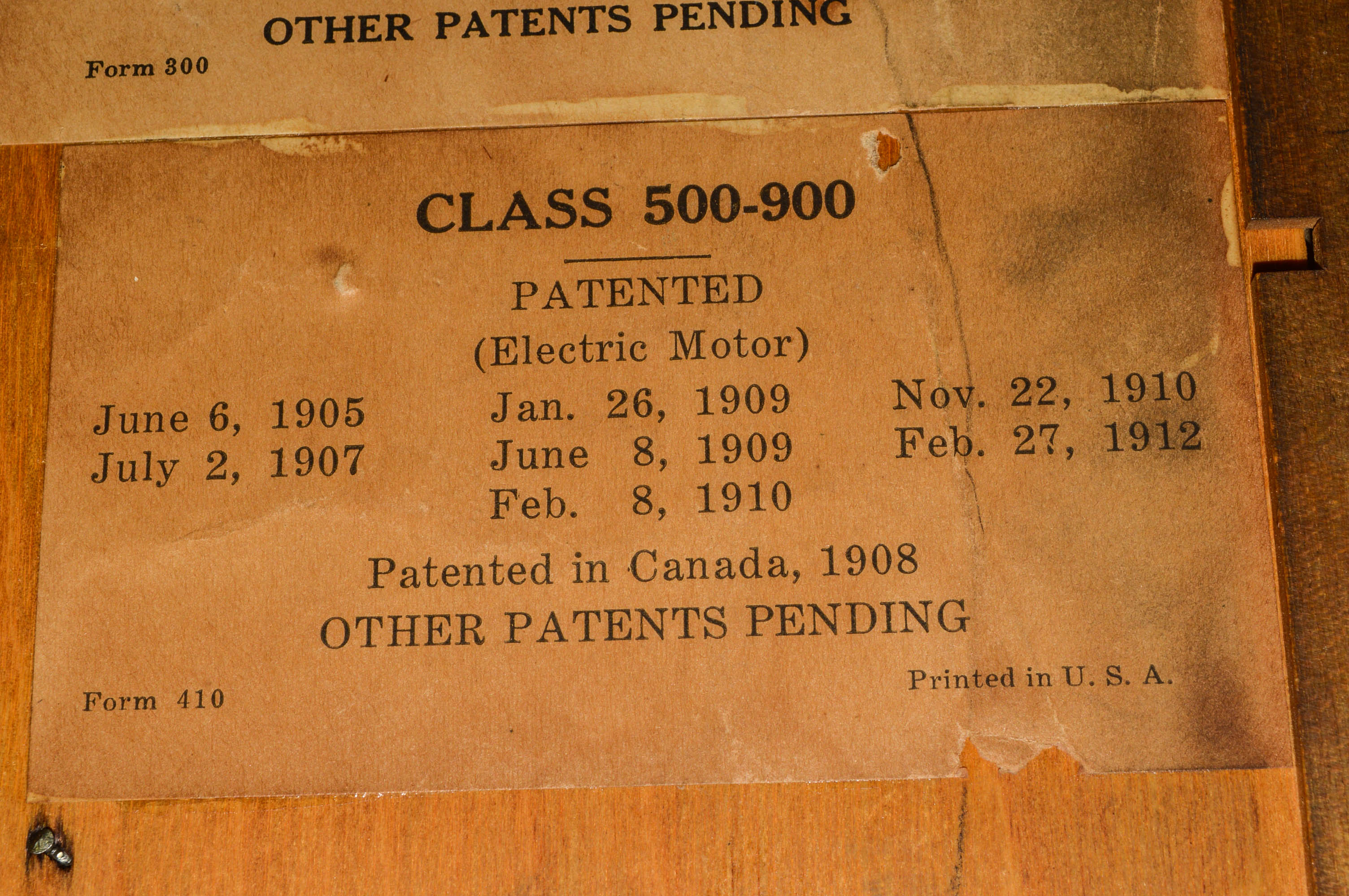 1912 National Cash Register