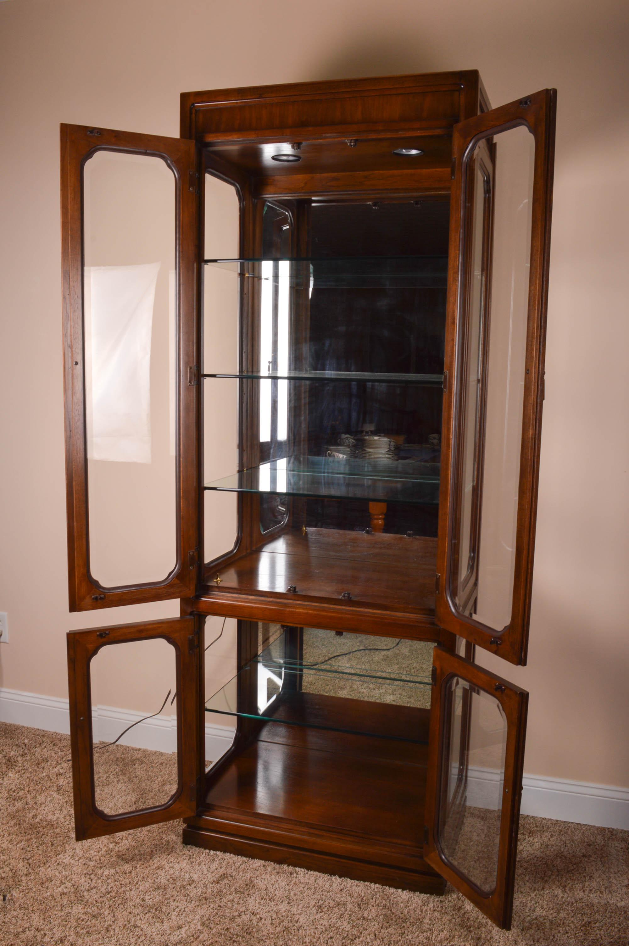 Lighted Curio Cabinet