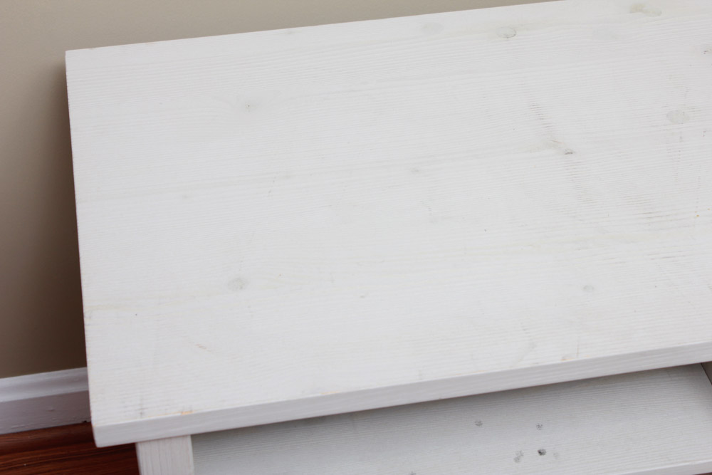 White Wooden Entertainment Stand