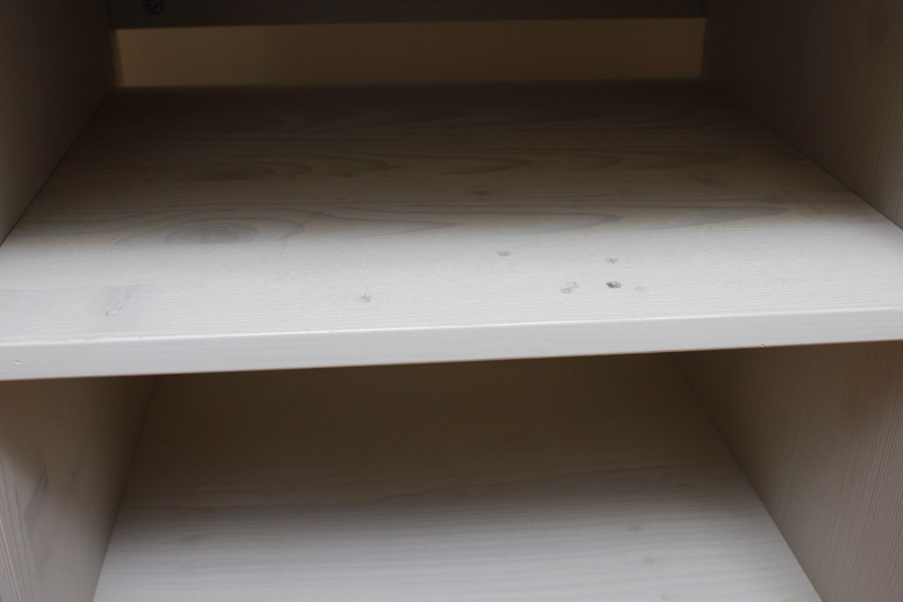 White Wooden Entertainment Stand