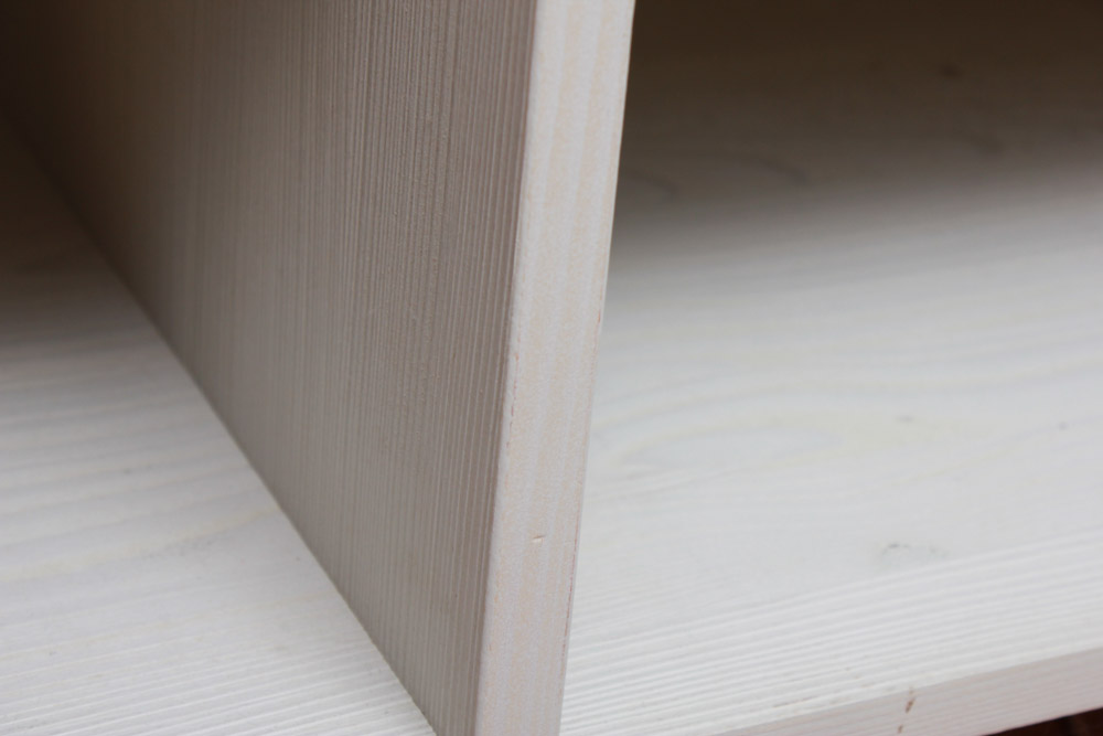 White Wooden Entertainment Stand