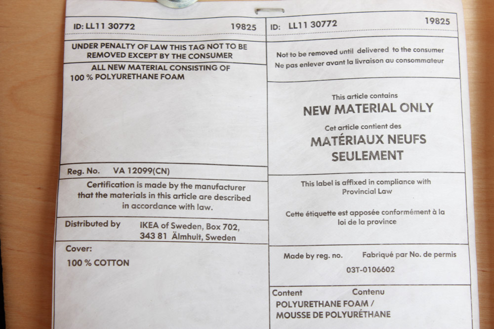 Contemporary Folding Top Dining Table with Chairs by IKEA