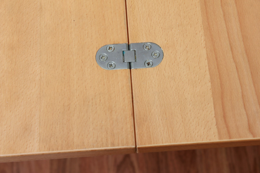 Contemporary Folding Top Dining Table with Chairs by IKEA