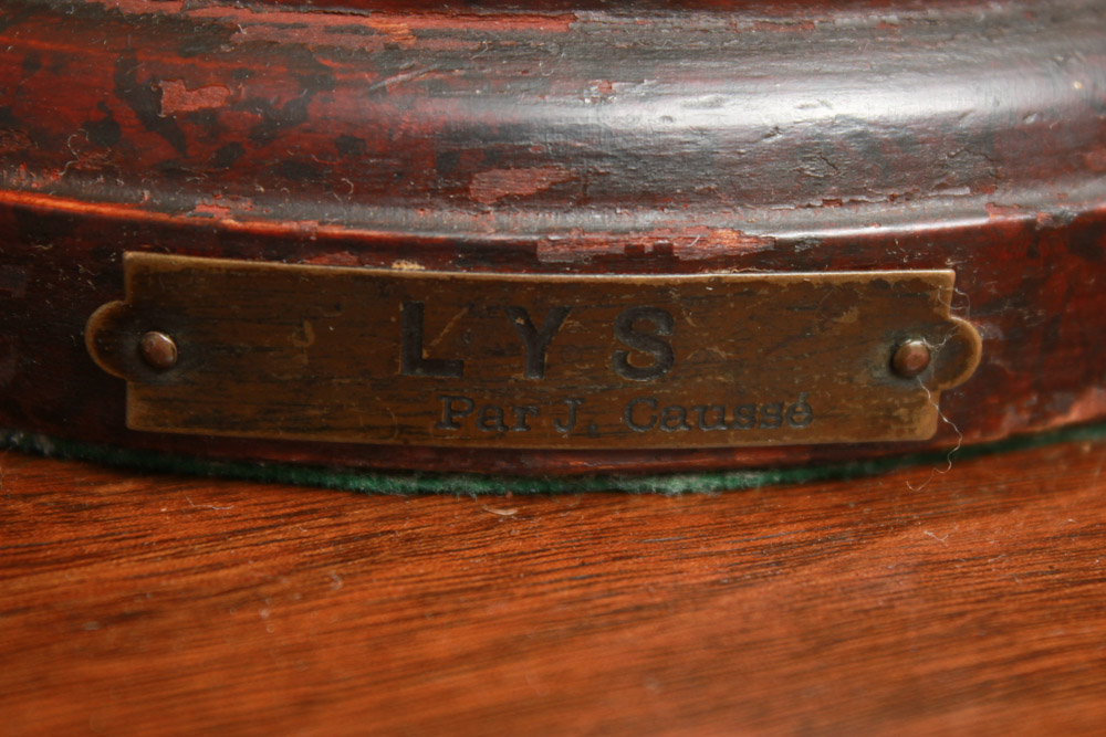 Julien Caussé Art Nouveau Style Figural Lamp