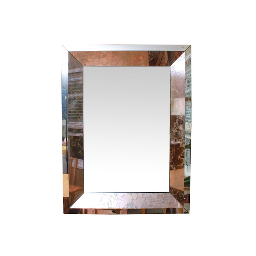 Contemporary Framed Wall Mirror