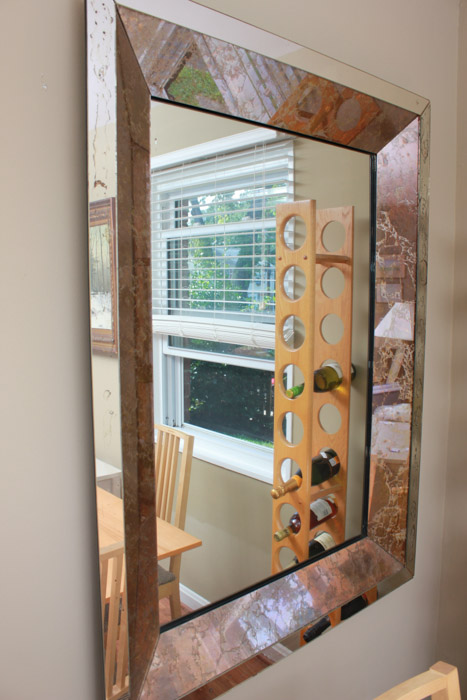 Contemporary Framed Wall Mirror