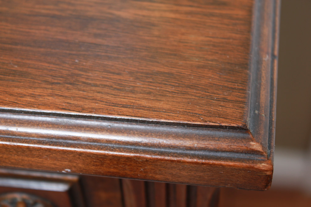 Vintage Neoclassical Walnut Chest of Drawers