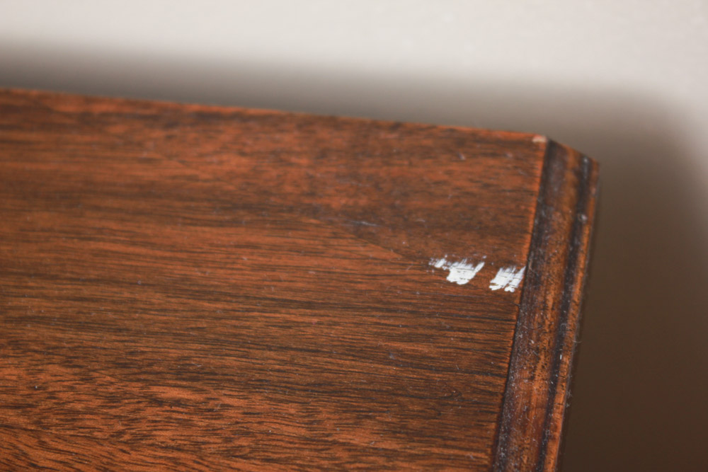 Vintage Neoclassical Walnut Chest of Drawers