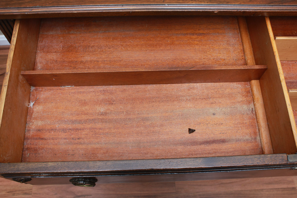 Vintage Neoclassical Walnut Chest of Drawers
