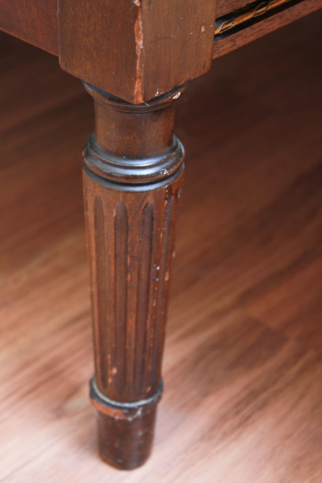 Vintage Neoclassical Walnut Chest of Drawers