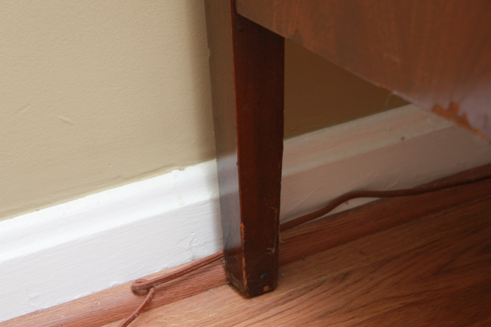 Vintage Neoclassical Walnut Chest of Drawers