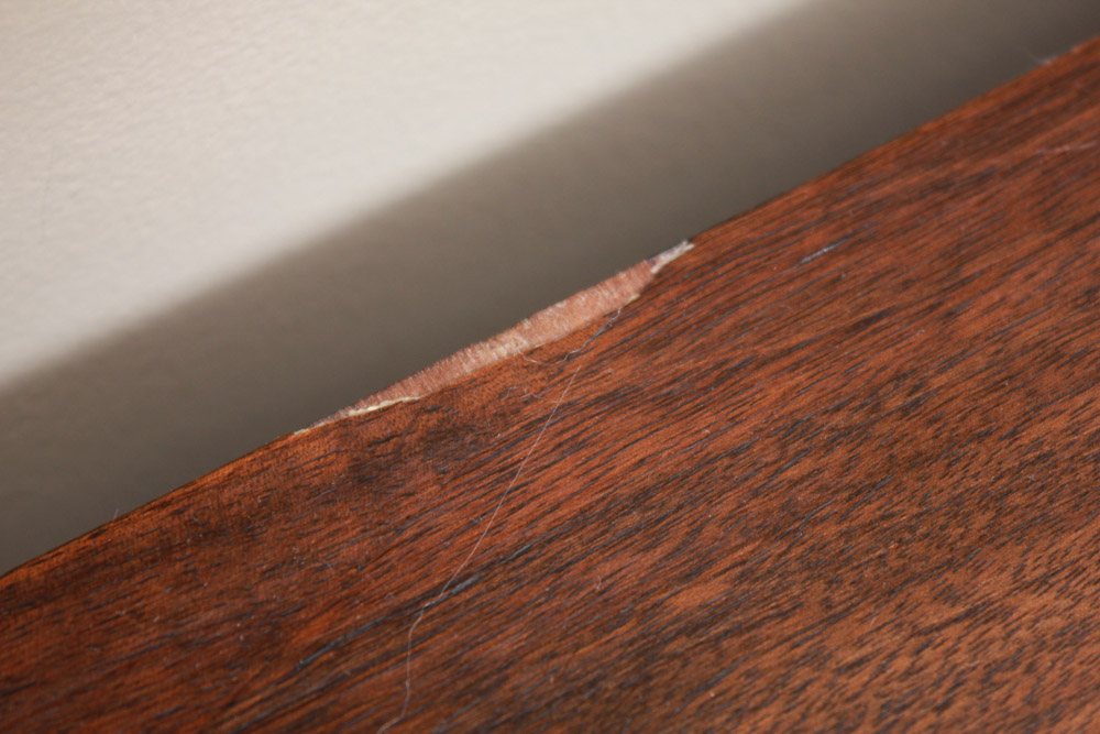 Vintage Neoclassical Walnut Chest of Drawers