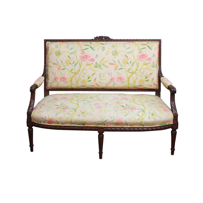 Late 19th to Early 20th Century Louis XVI Style Settee