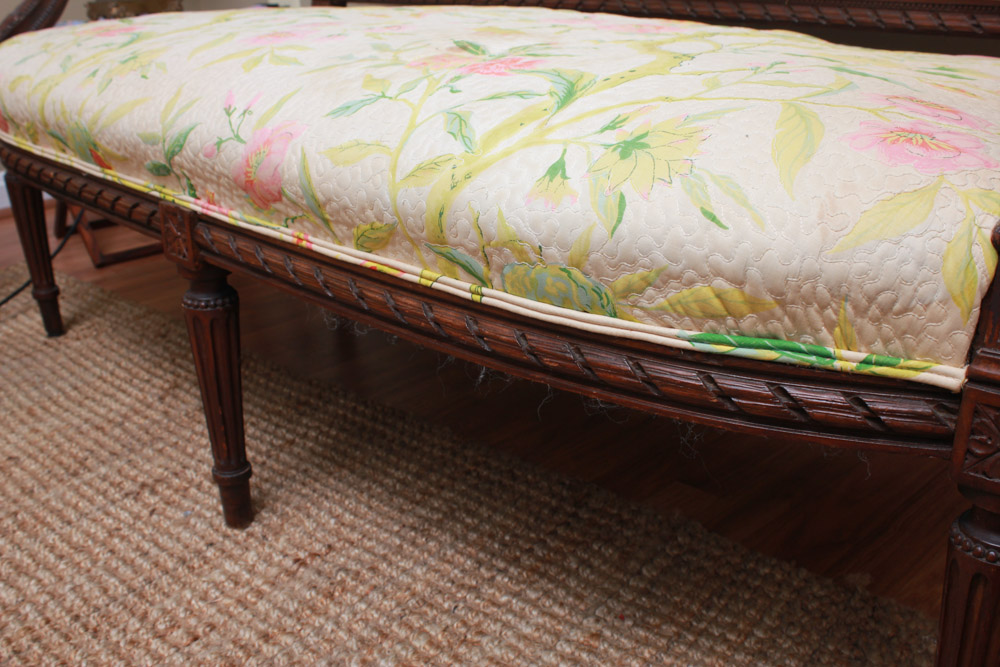 Late 19th to Early 20th Century Louis XVI Style Settee