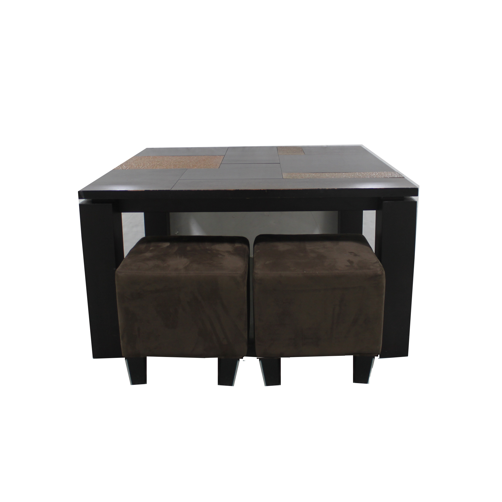 Contemporary Office Work Table With Ottomans