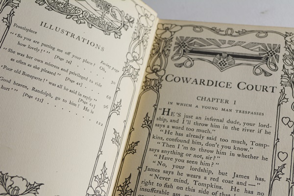 First Edition "Cowardice Court" by George Barr McCutcheon