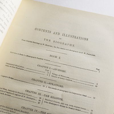 8-Volume Set of "The Pictorial Edition of the Works of Shakespeare"