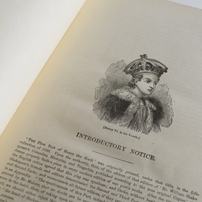 8-Volume Set of "The Pictorial Edition of the Works of Shakespeare"