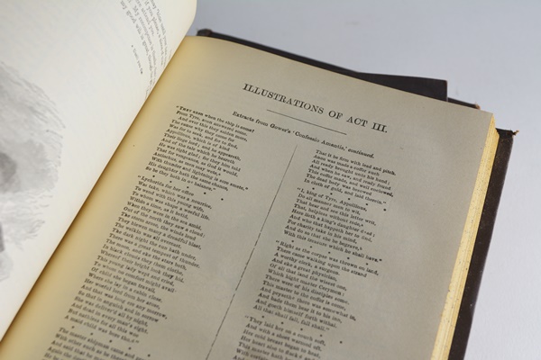 8-Volume Set of "The Pictorial Edition of the Works of Shakespeare"