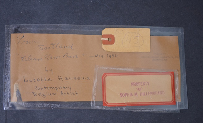 Henri De Beul Original Oil Painting of Pastoral Cow Scene