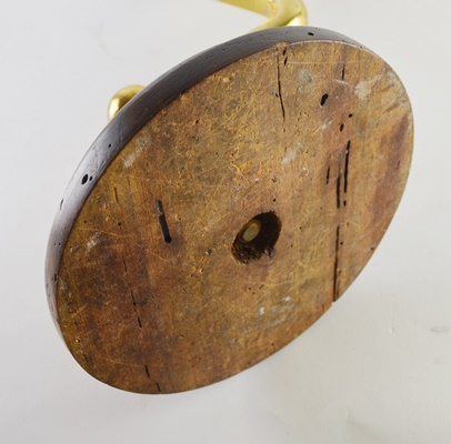 Vintage Brass Scale With Pan, Weight and Candleholder