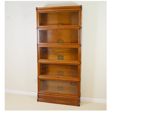 Globe Wernicke Oak Barrister Bookcase