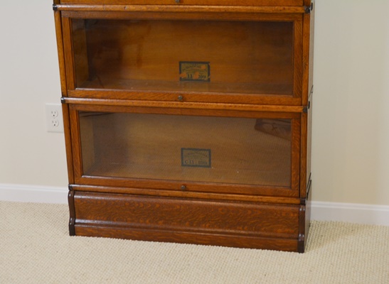 Globe Wernicke Oak Barrister Bookcase