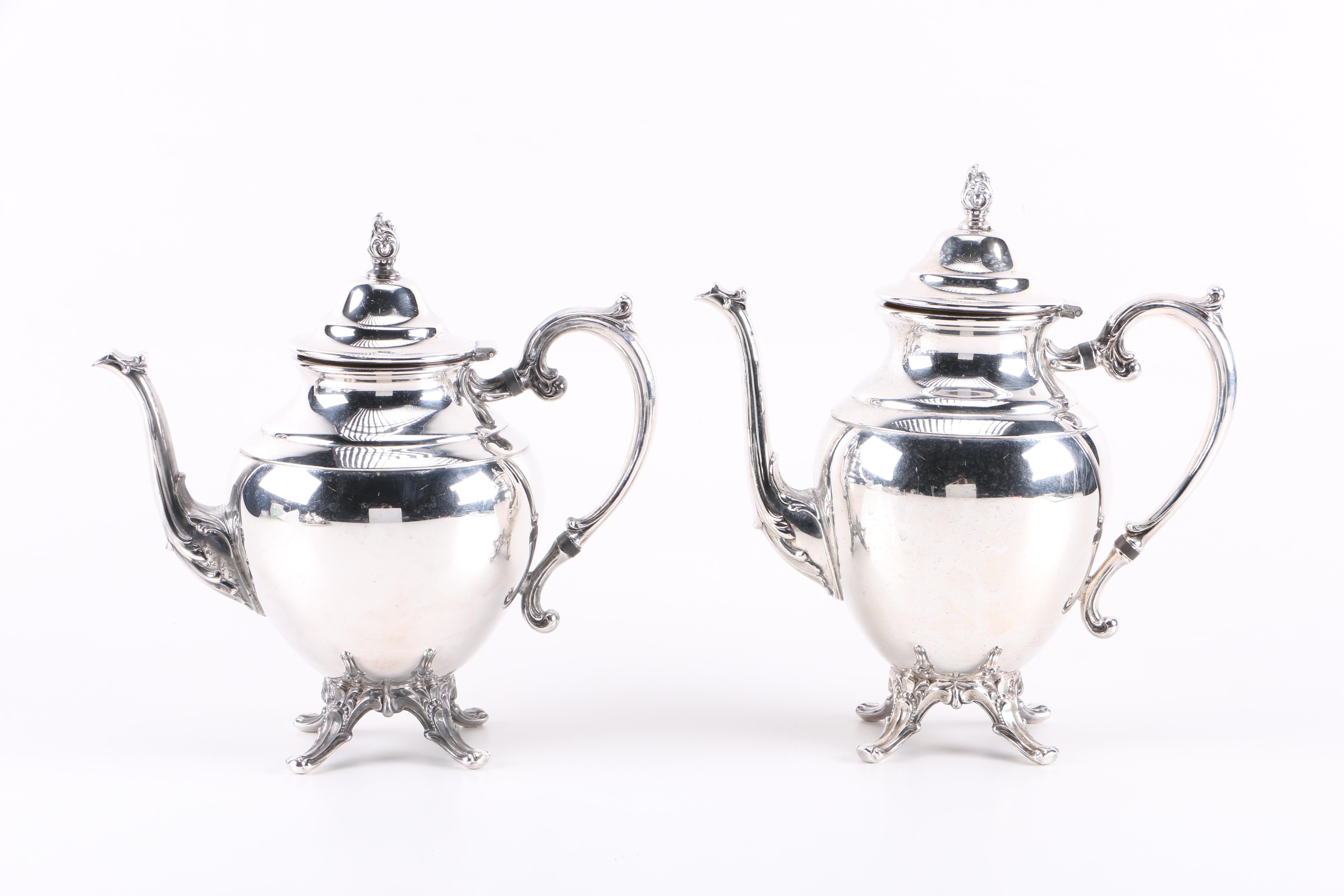 Wm. Rogers Silver Plate Tea and Coffee Service