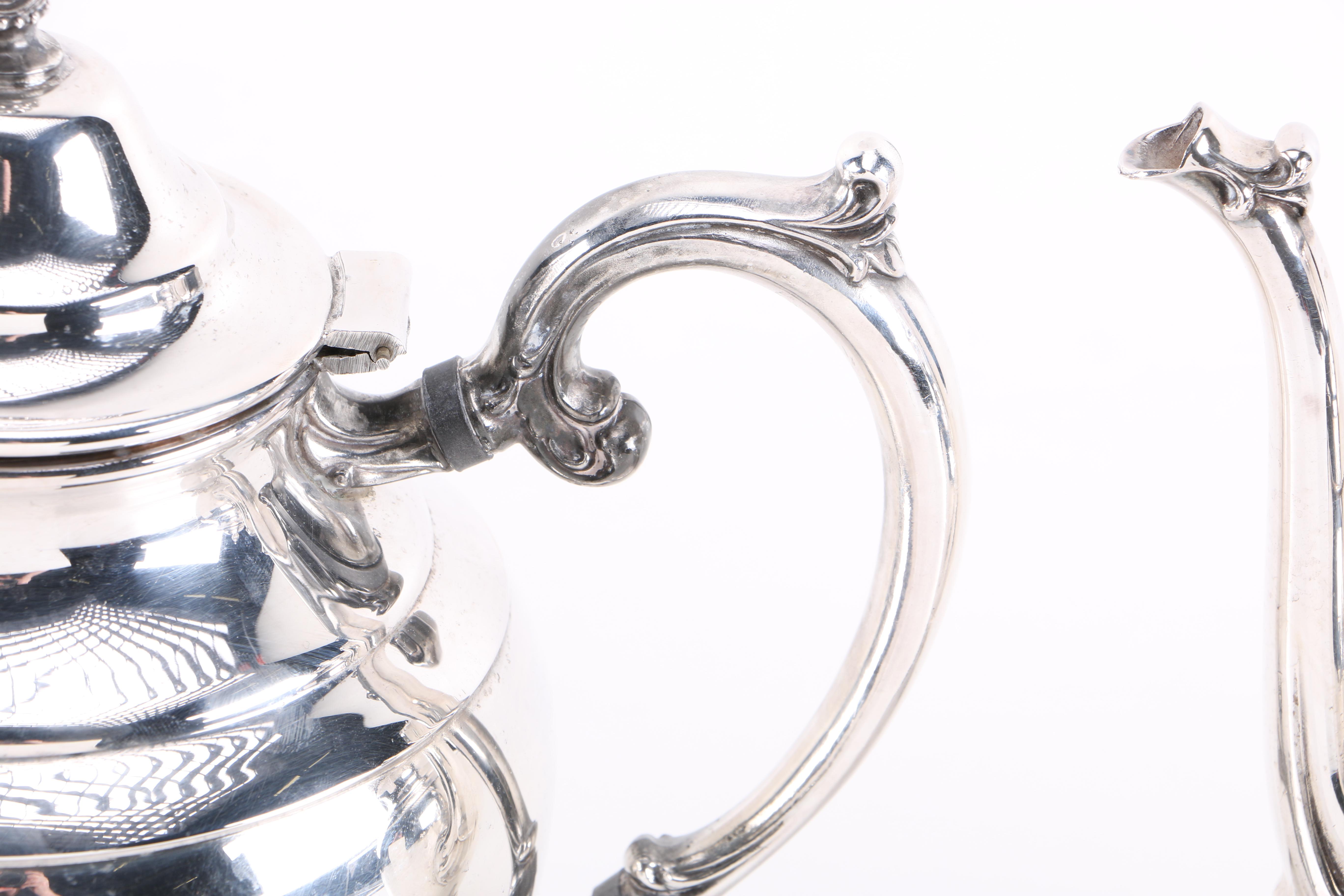 Wm. Rogers Silver Plate Tea and Coffee Service