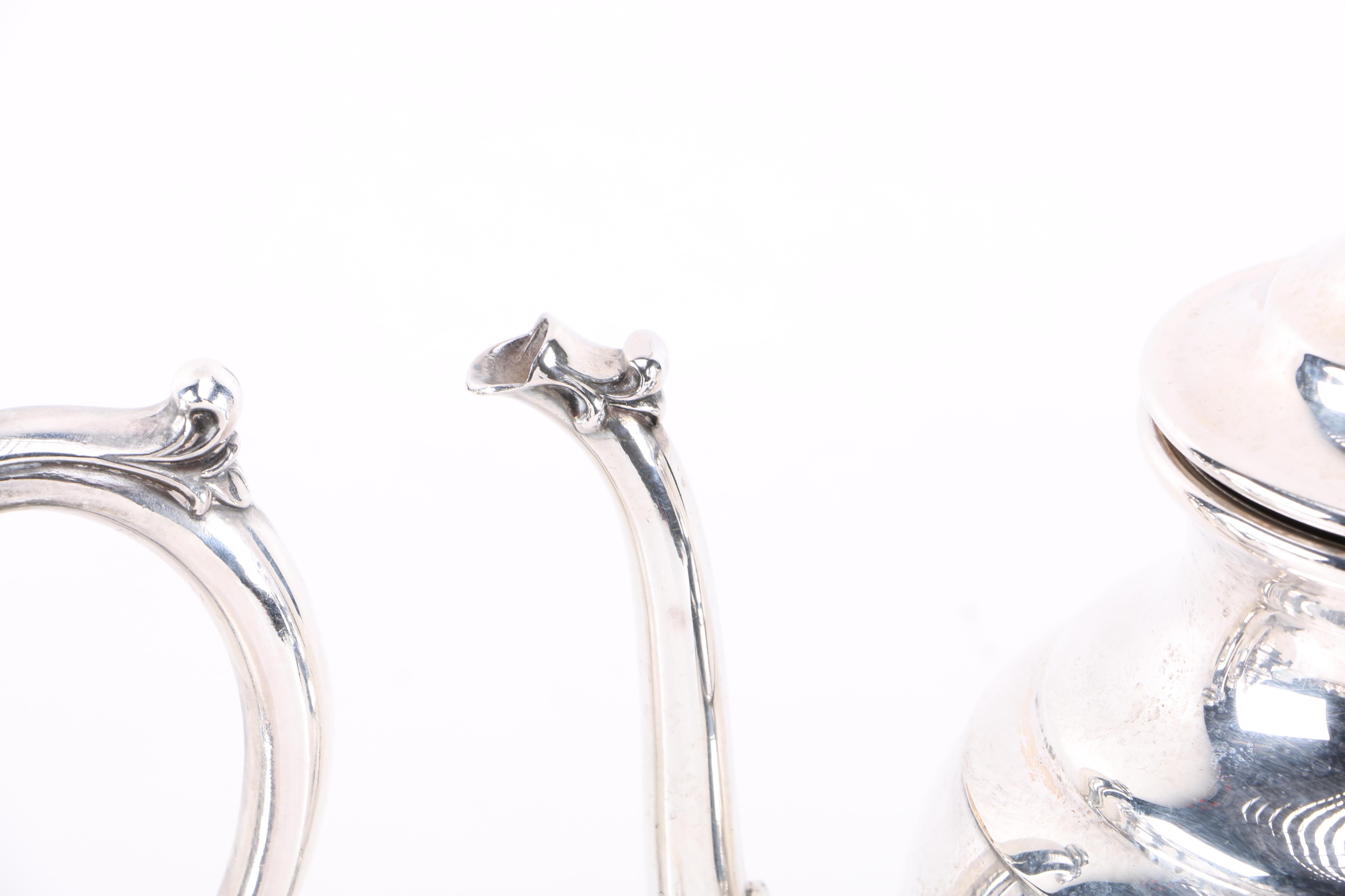 Wm. Rogers Silver Plate Tea and Coffee Service