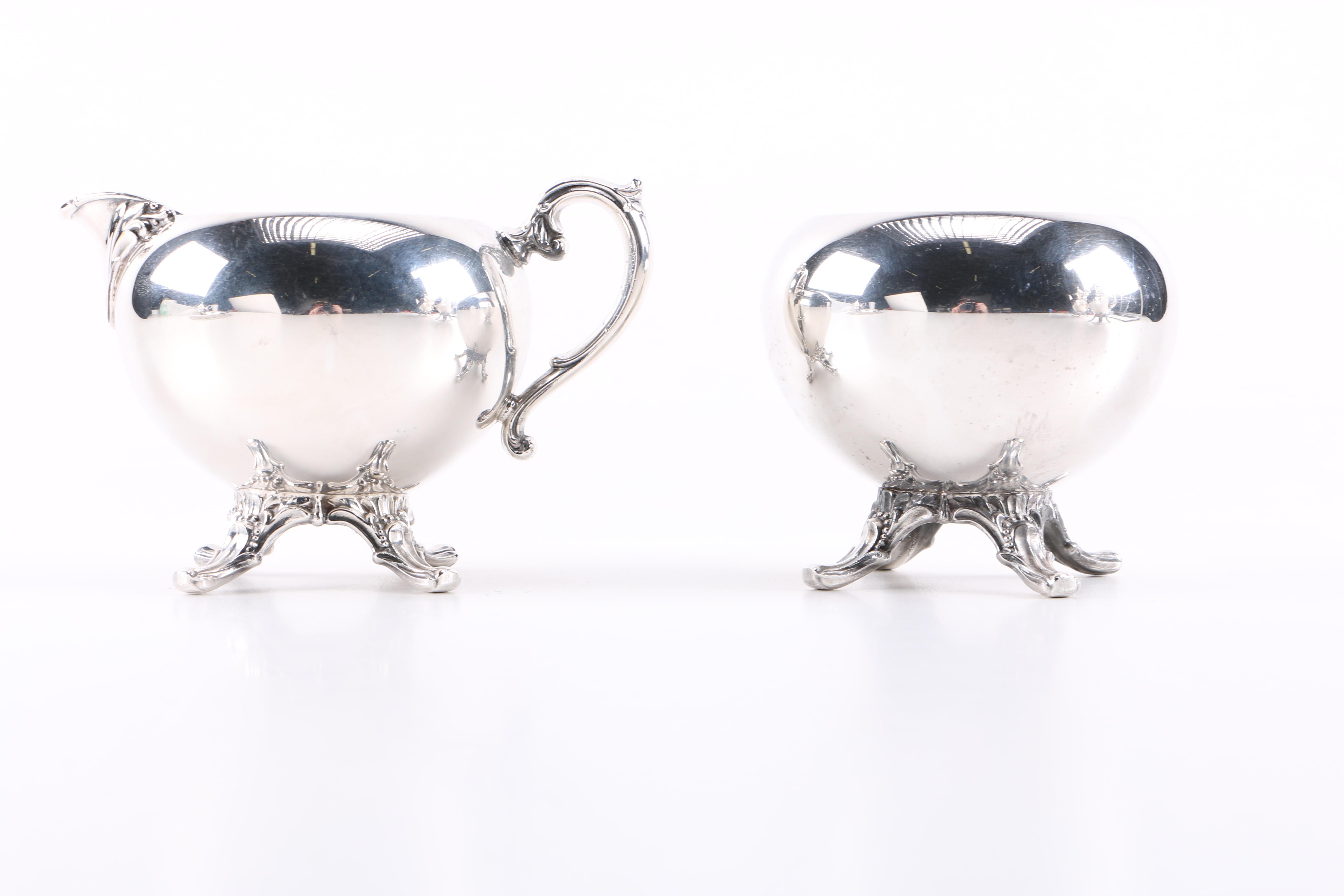 Wm. Rogers Silver Plate Tea and Coffee Service