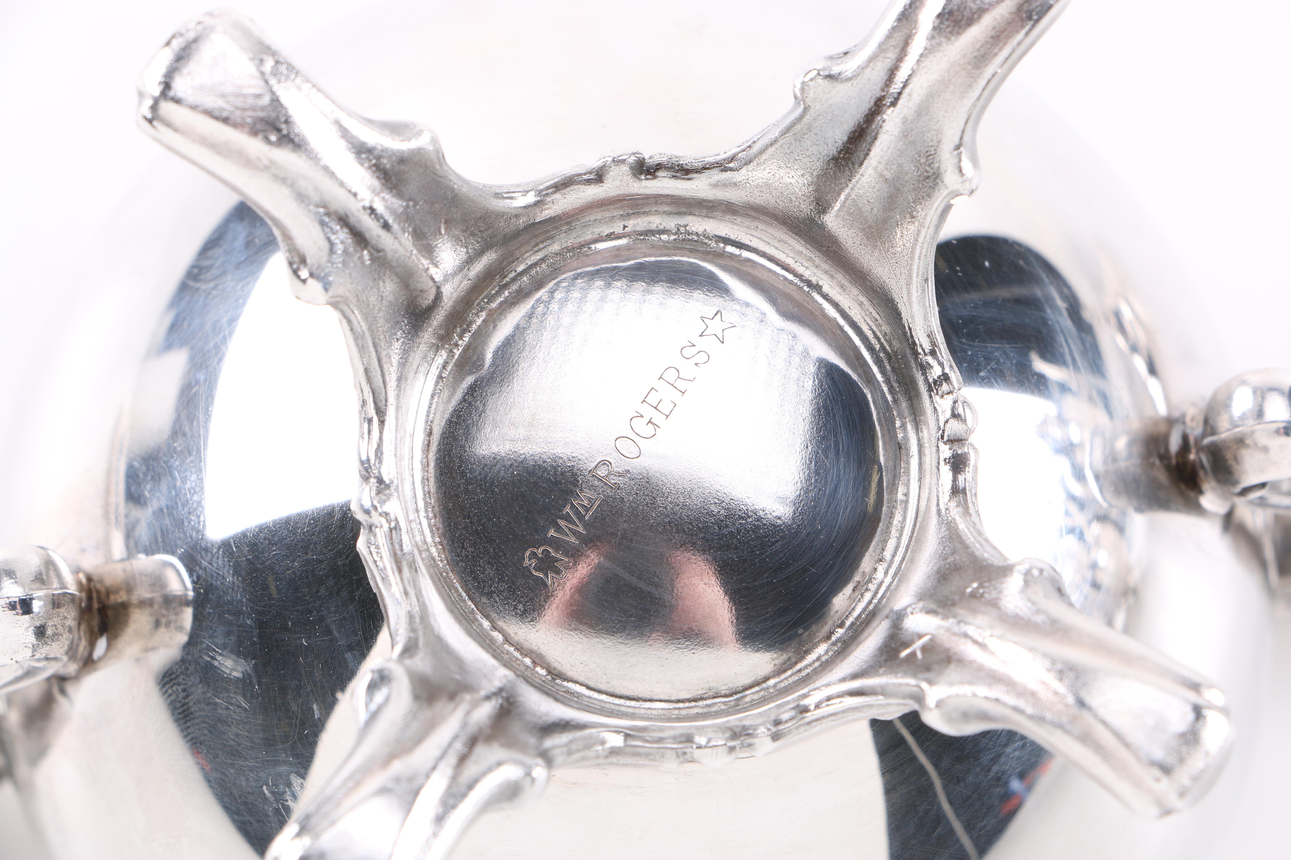 Wm. Rogers Silver Plate Tea and Coffee Service