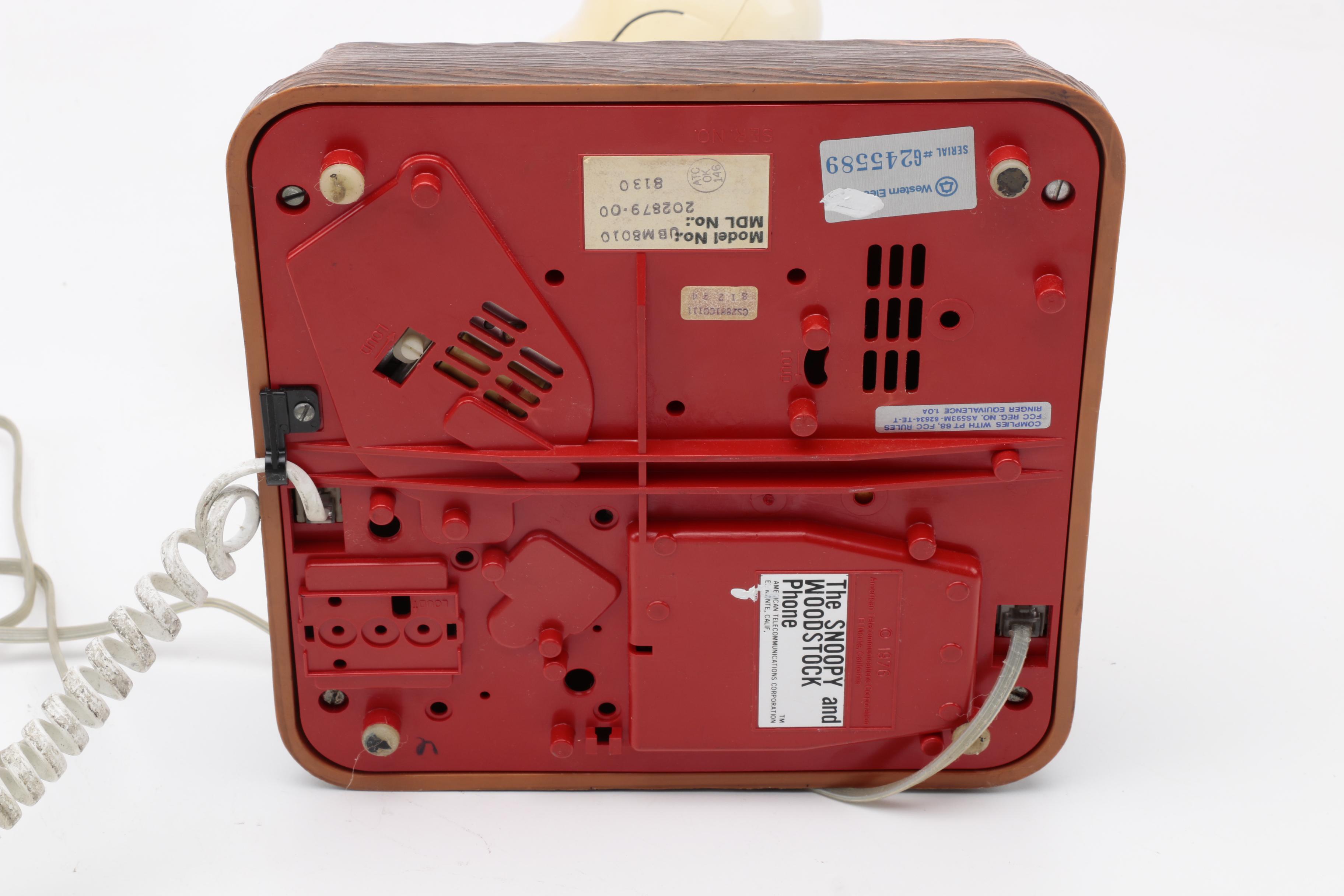 Vintage Snoopy Telephone