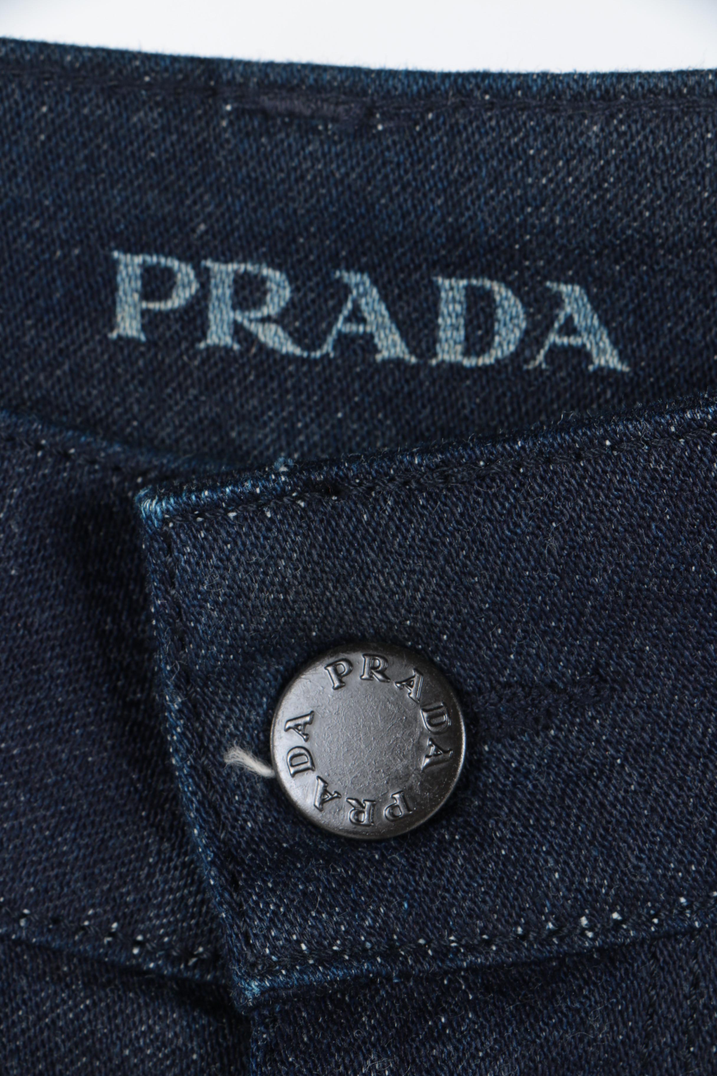 Prada Dark Blue Jeans