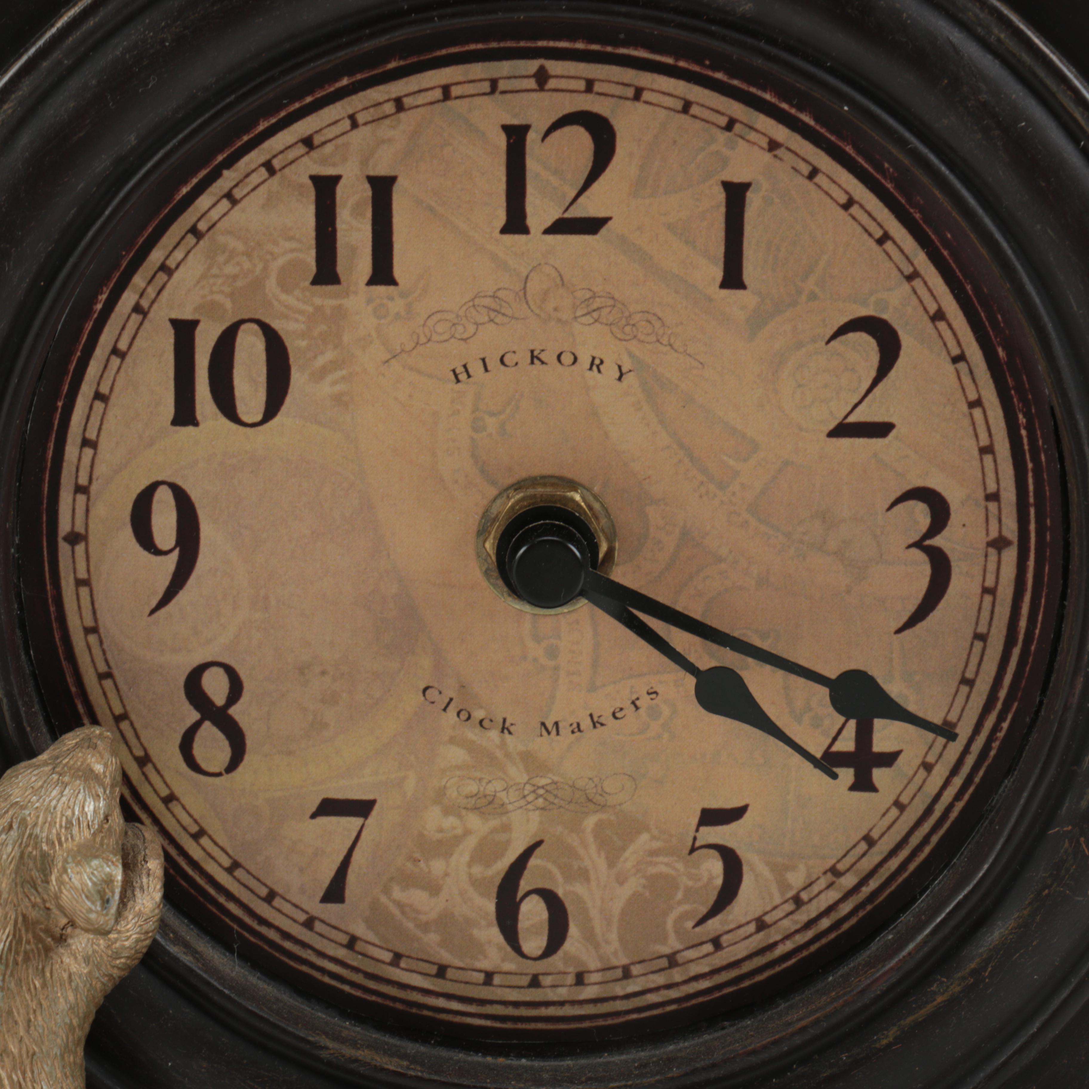 Hickory Clock Makers "Hickory Dickory Dock" Mantel Clock