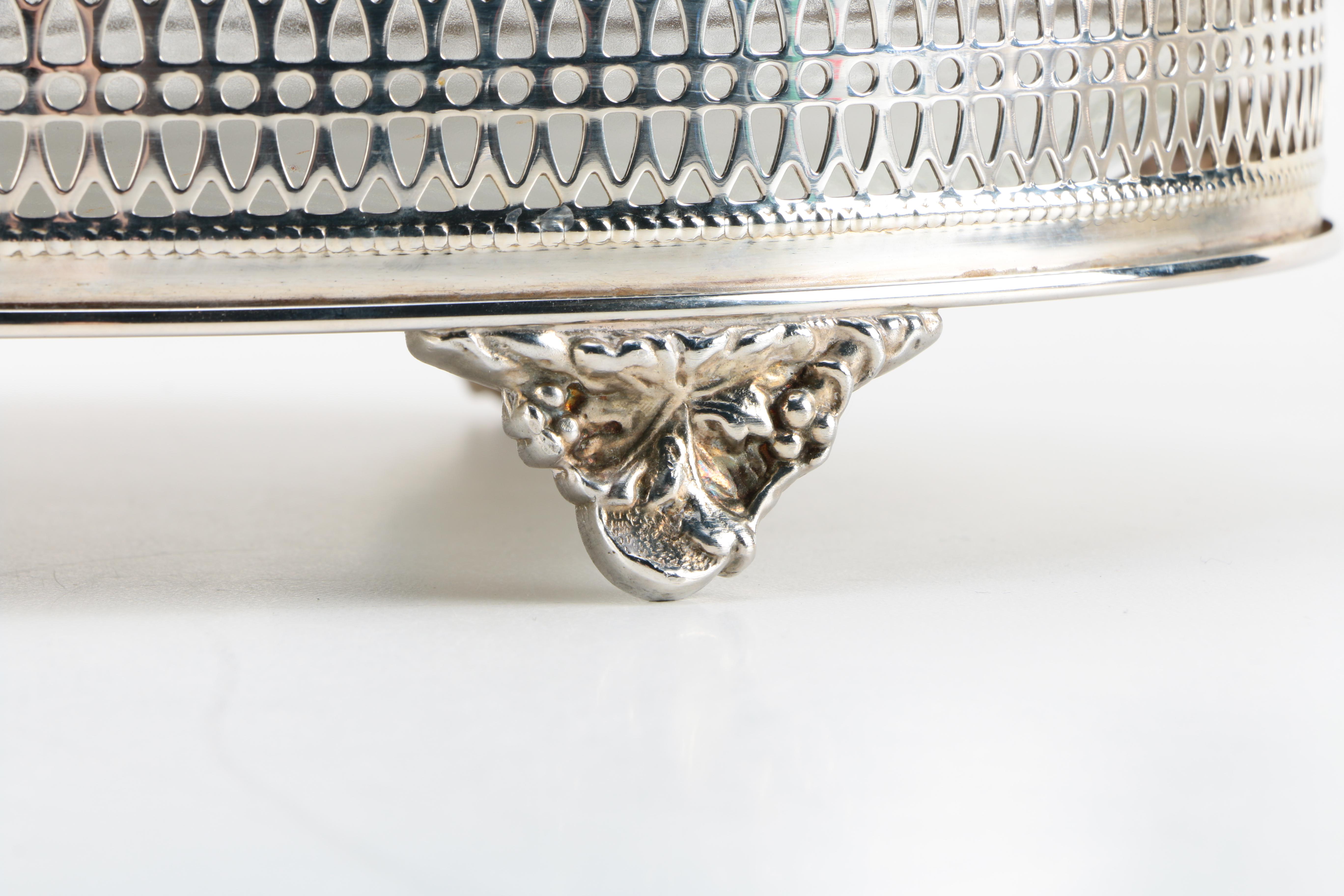 Wm. Rogers Silver Plate Covered Vegetable Dish and Other Silver Plate Items