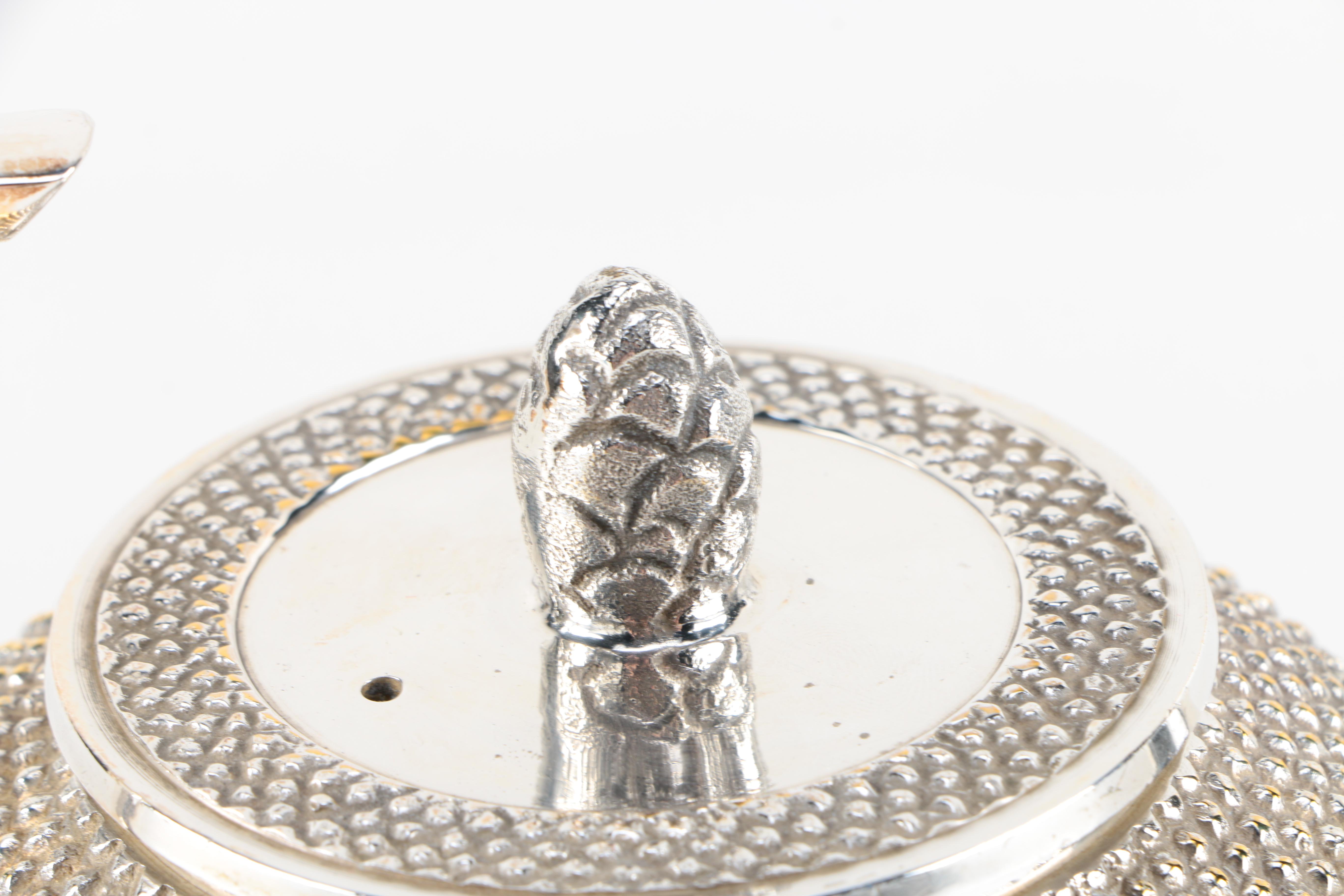 Wm. Rogers Silver Plate Covered Vegetable Dish and Other Silver Plate Items