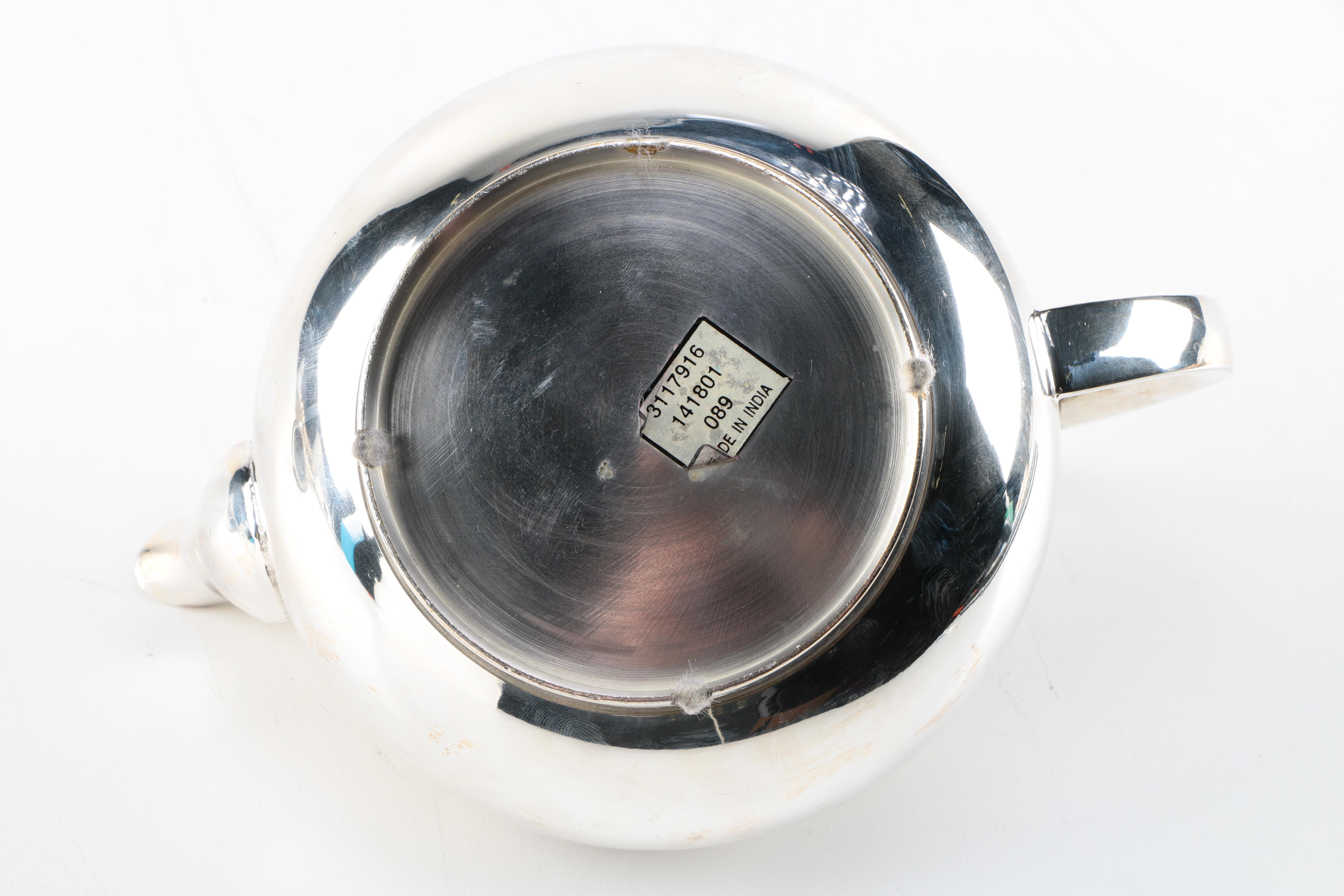 Wm. Rogers Silver Plate Covered Vegetable Dish and Other Silver Plate Items