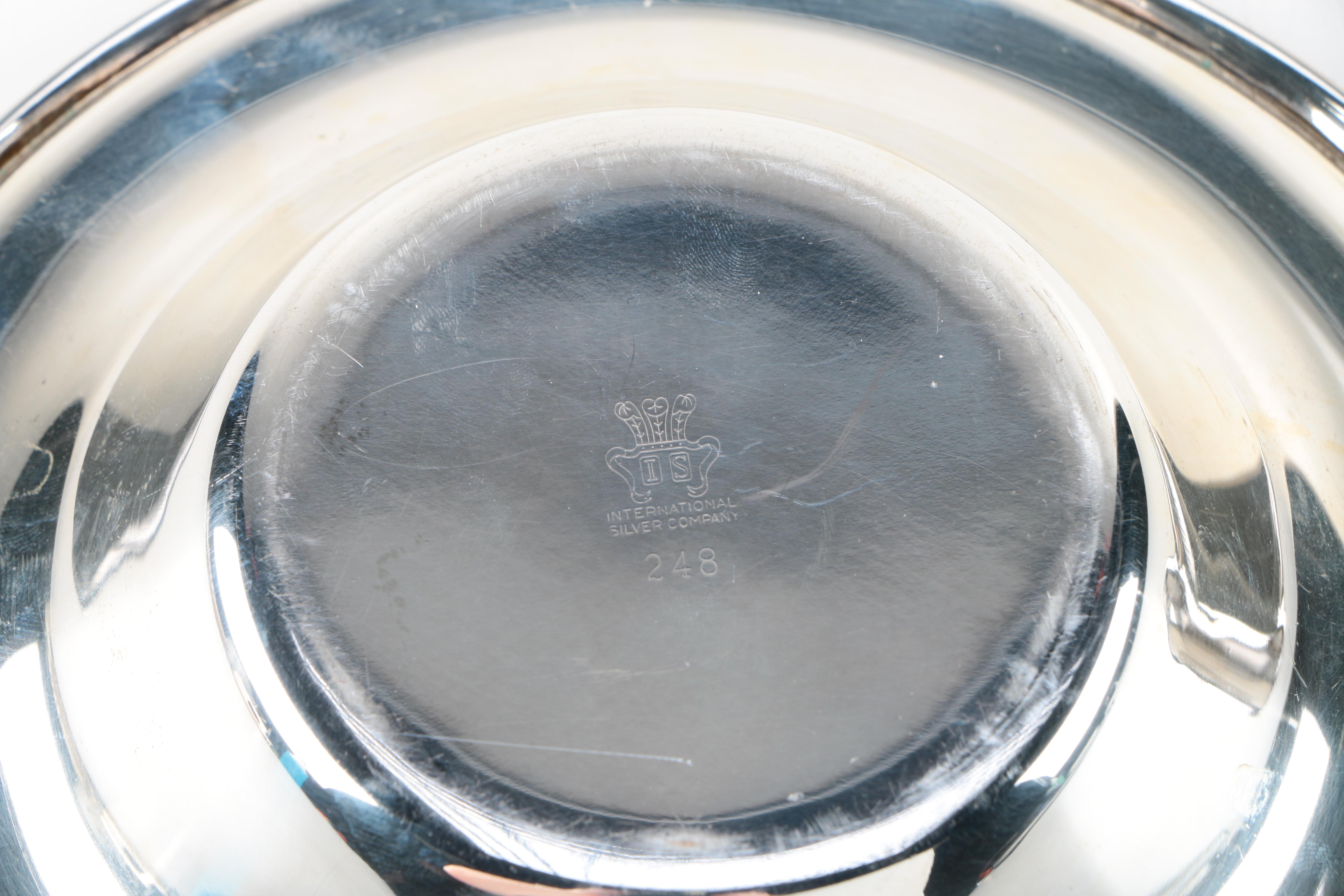 Wm. Rogers Silver Plate Covered Vegetable Dish and Other Silver Plate Items