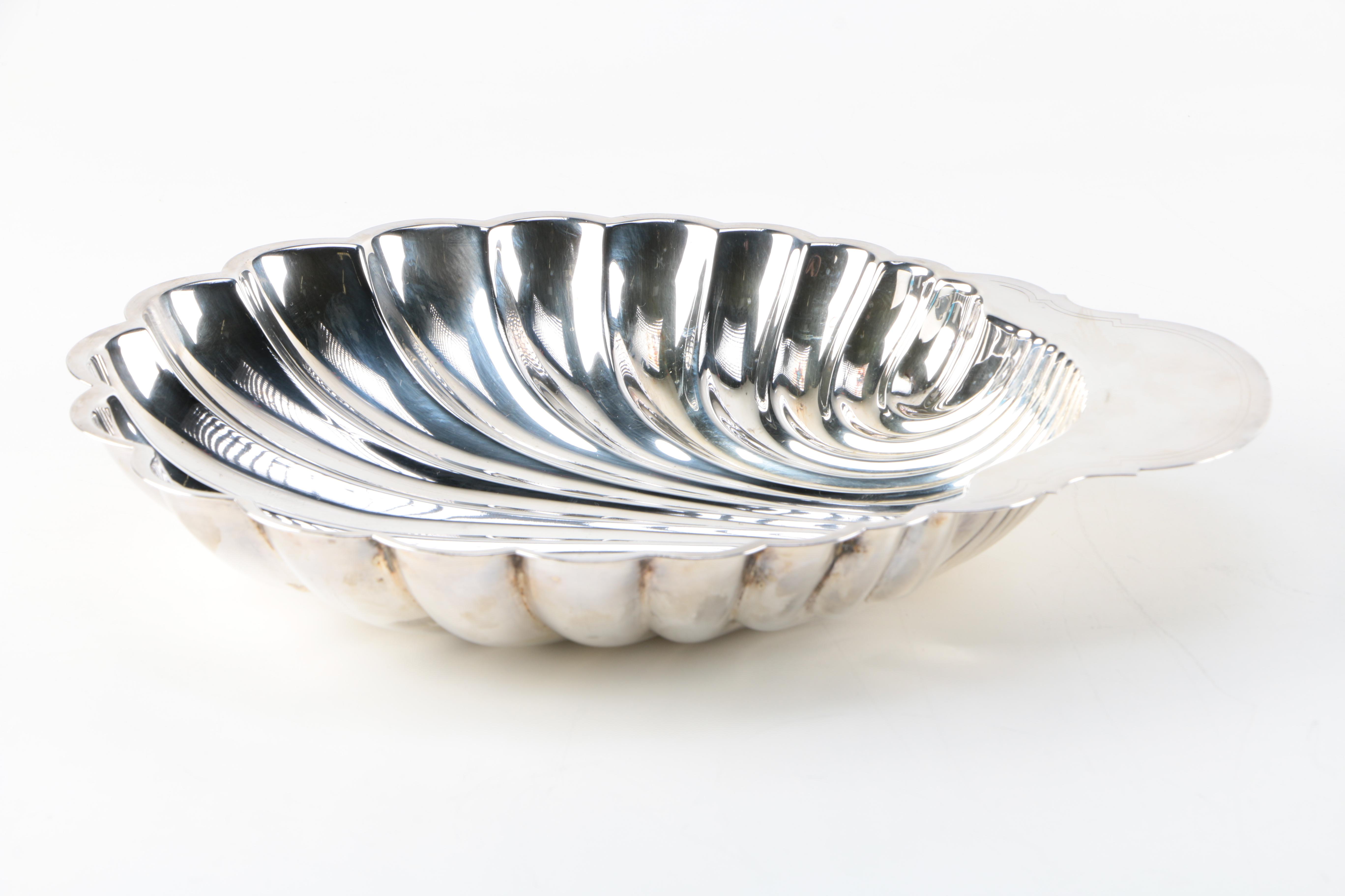 Wm. Rogers Silver Plate Covered Vegetable Dish and Other Silver Plate Items