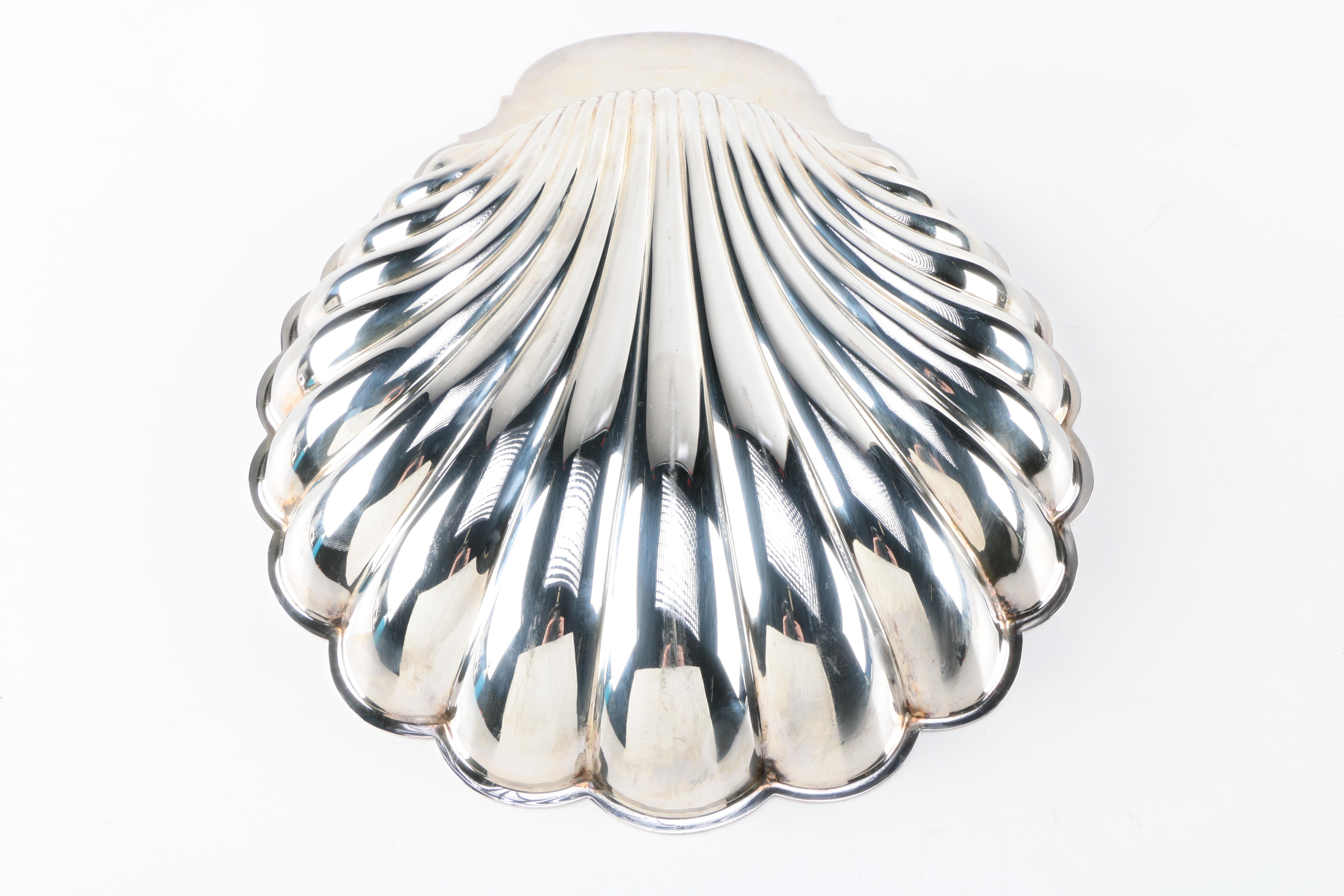 Wm. Rogers Silver Plate Covered Vegetable Dish and Other Silver Plate Items