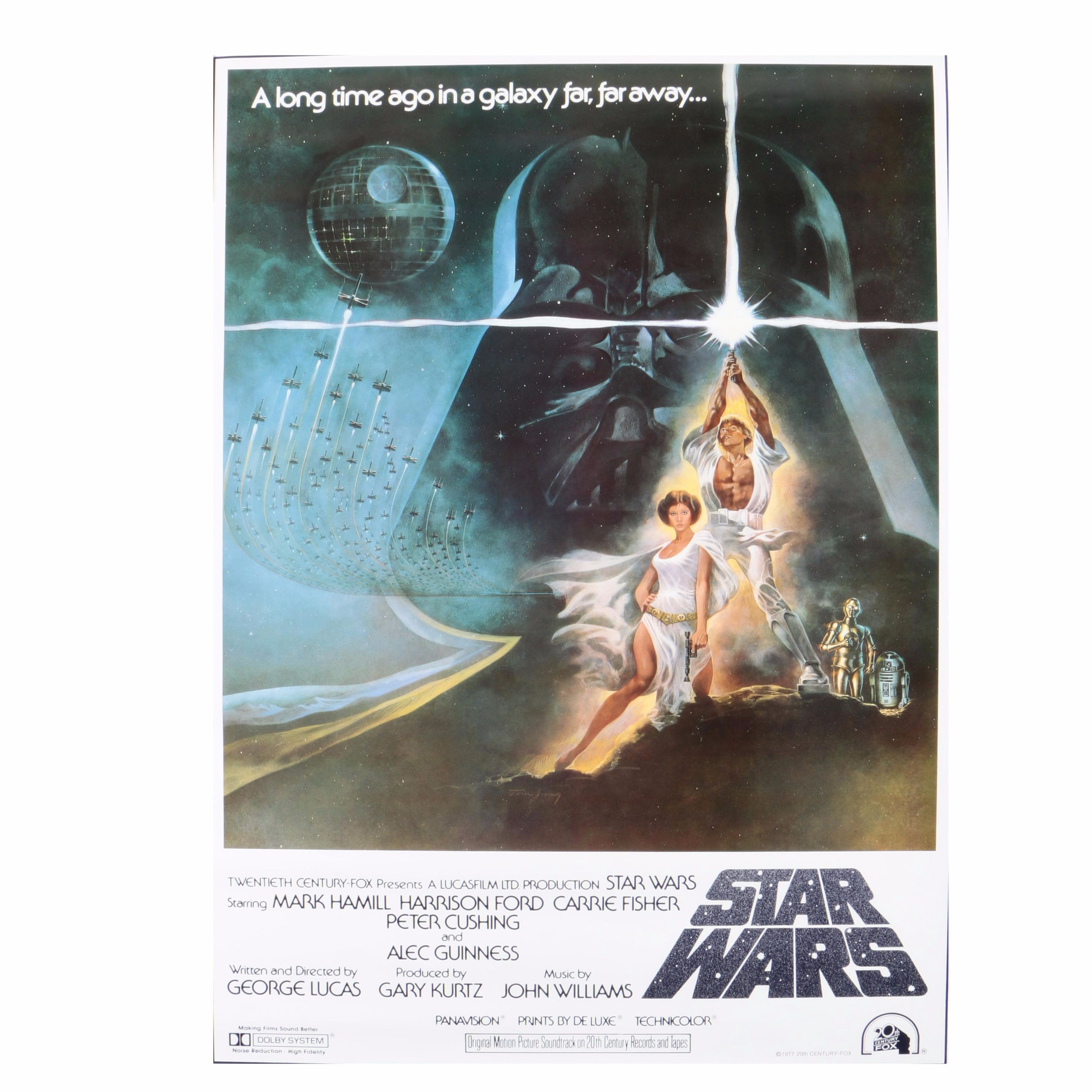 Offset Lithograph Poster "Star Wars: A New Hope"