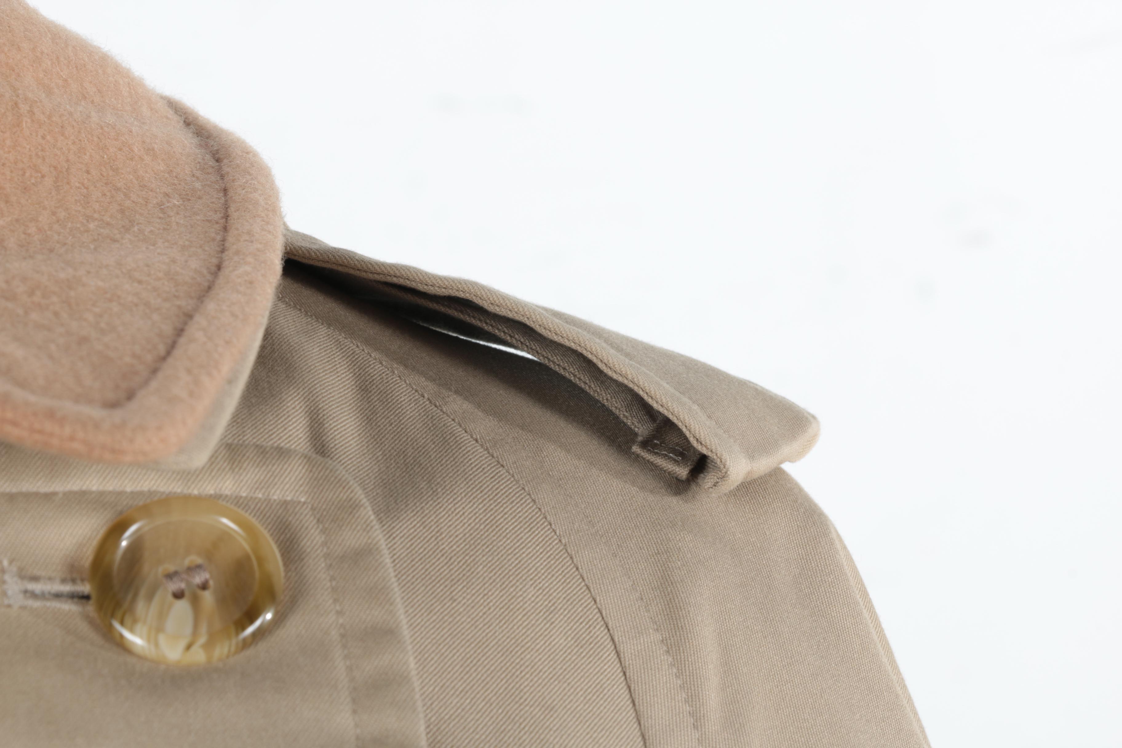 Men's Burberry Trench with Fleece Insert