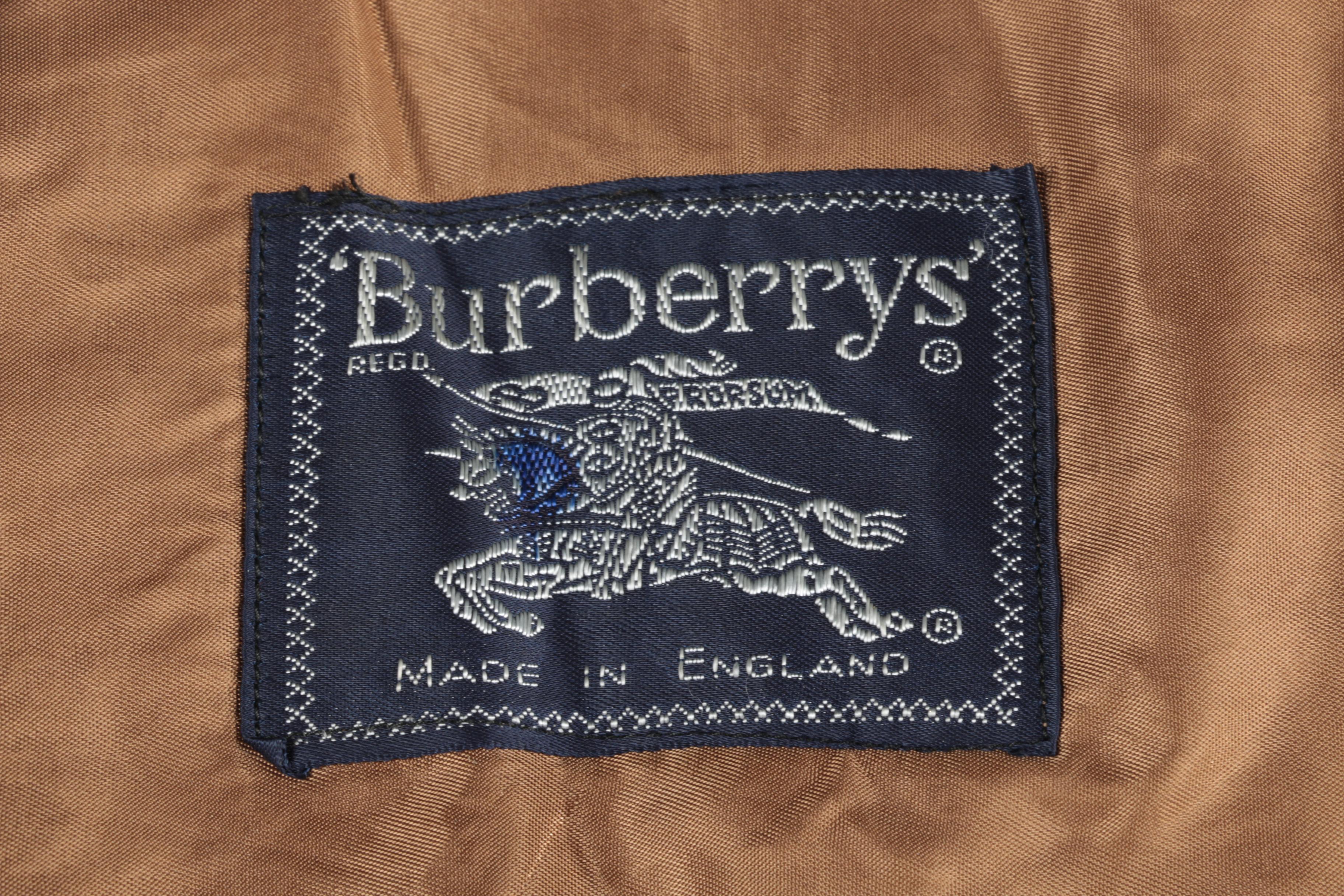 Men's Burberry Trench with Fleece Insert